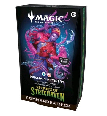 Magic The Gathering Secrets of Strixhaven Commander Deck Prismari Artistry