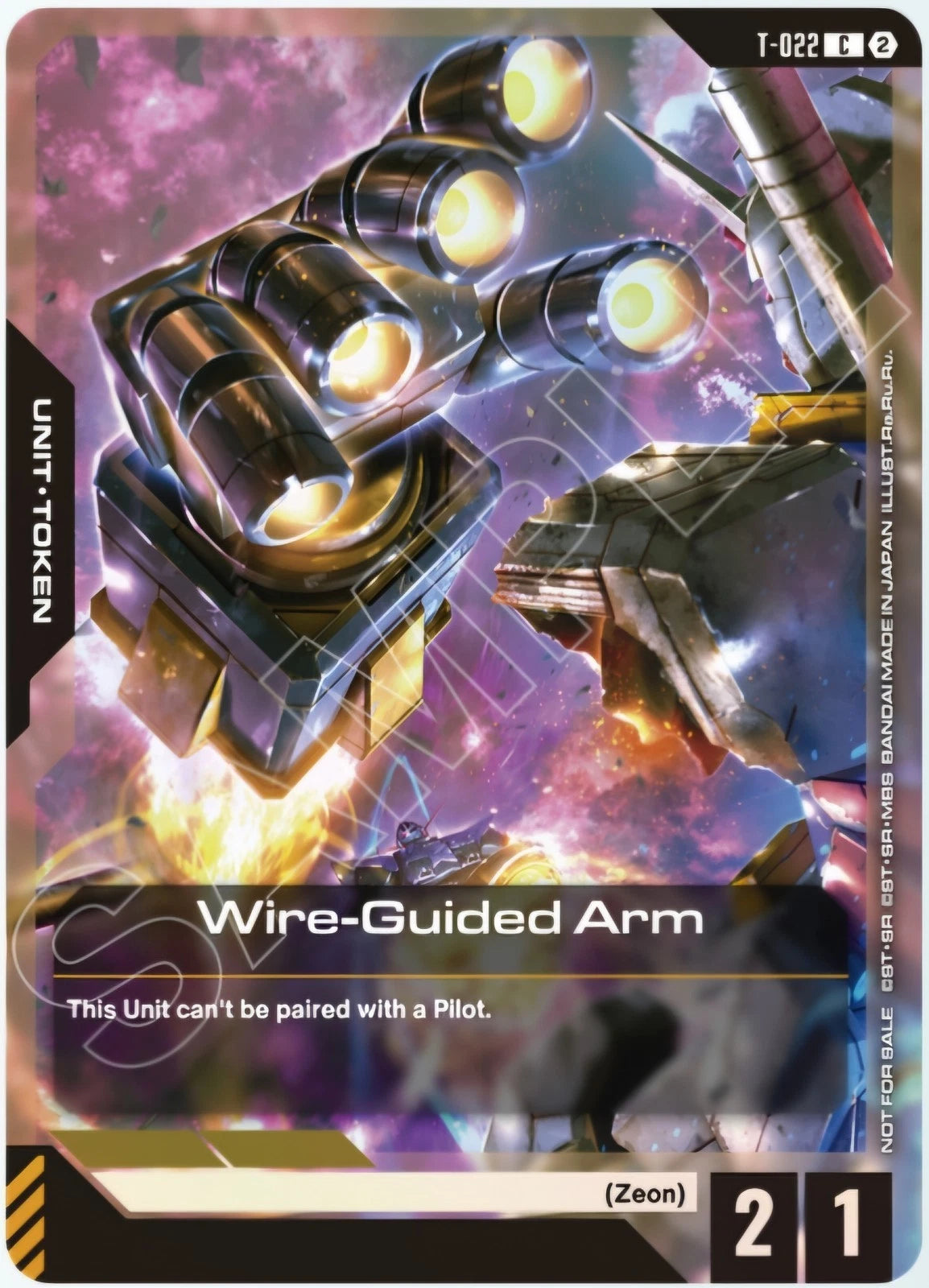 Gundam Card Game GCG Regional Promo Char Aznable 2026 Sealed Pack Top 32